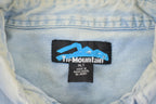 Vintage 1990s Tri-Mountain Nestle Embroidered Button Up Shirt