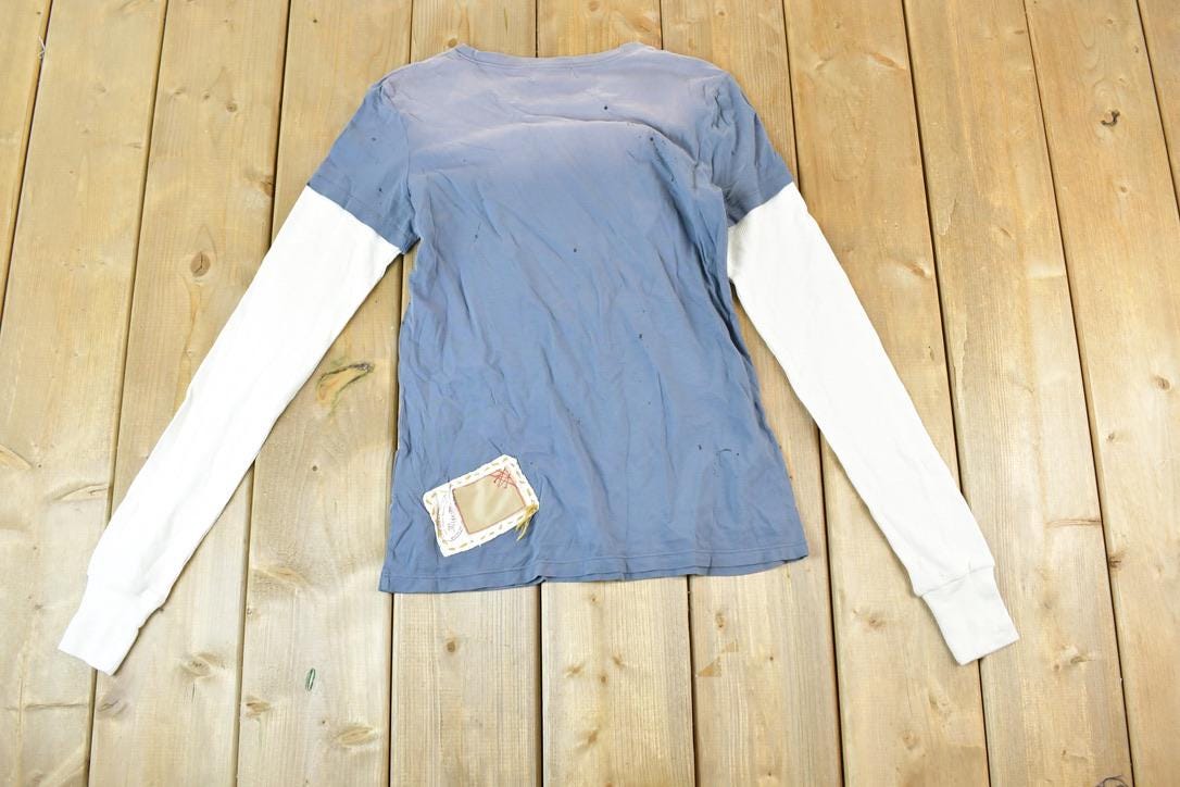 Women Vintage Vigoss Y2K Double Sleeve T-Shirt