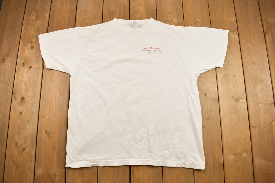 Vintage 1996 Rod Stewart Wide Eyed and Leggless Tour Band T-shirt