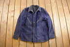 Vintage 1980s Genuine Leather Suede Jacket