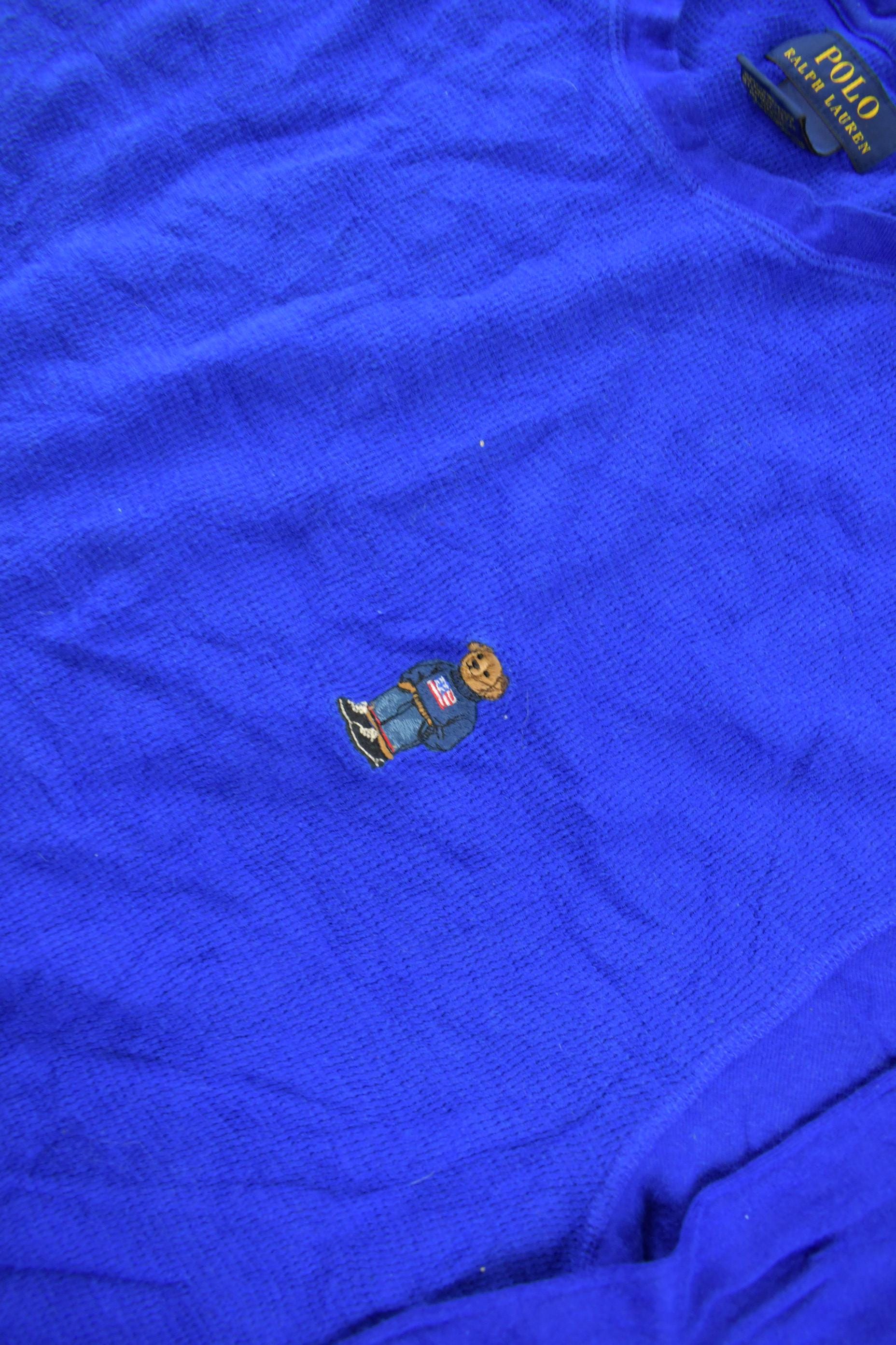 Vintage Y2K Polo Bear By Ralph Lauren Long Sleeve Thermal Shirt
