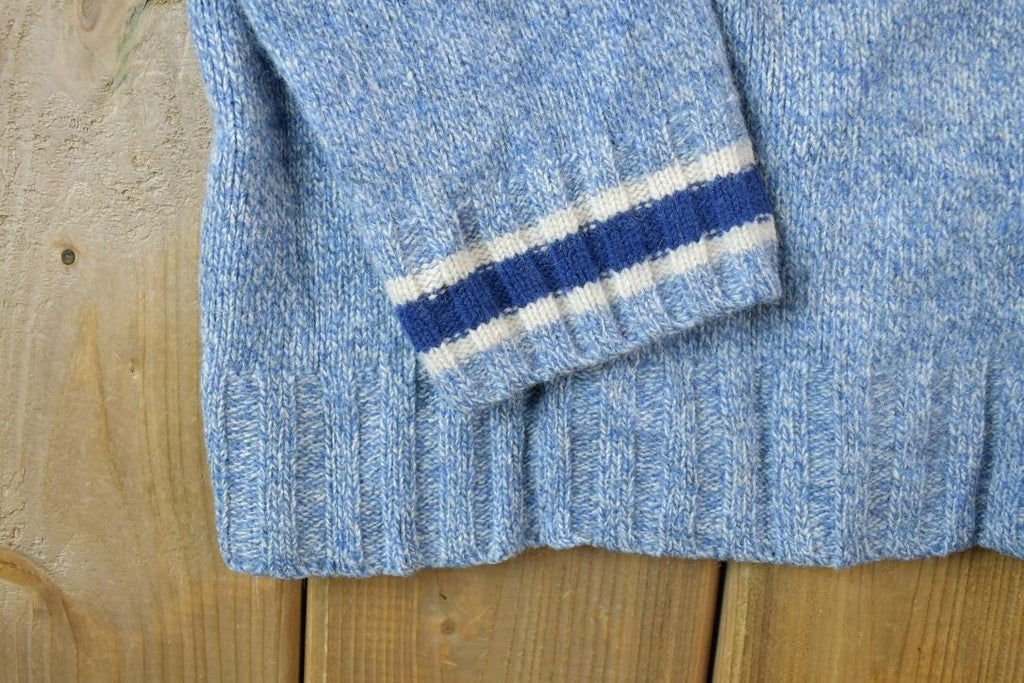 Vintage 1990s West Coast Striped Knit Crewneck Sweater