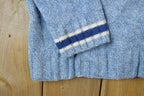 Vintage 1990s West Coast Striped Knit Crewneck Sweater