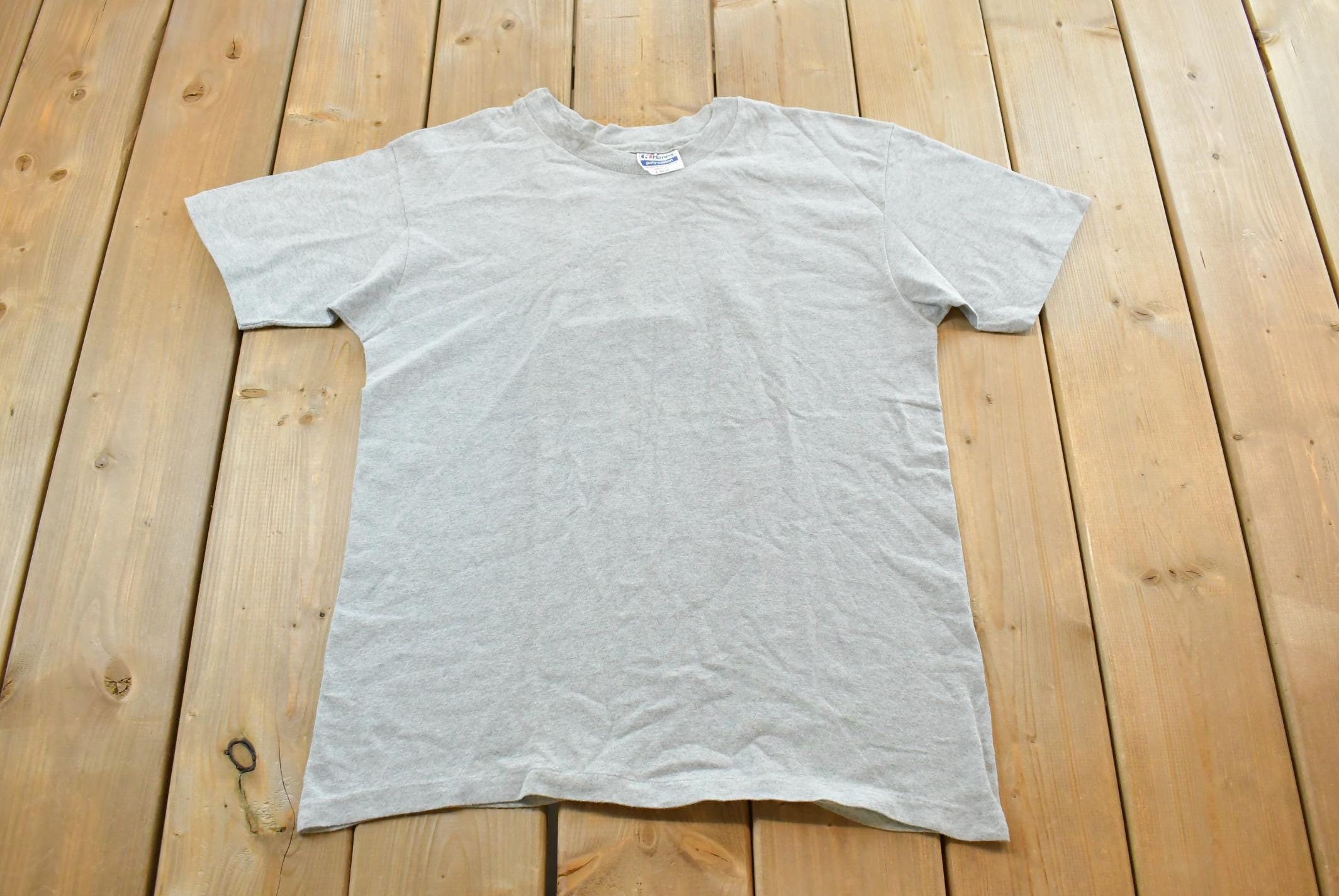Vintage 1990s Hanes Blank T-Shirt Men's M