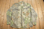 Vintage 1990s Sports Afield Real Tree Camouflage Button Up Shirt