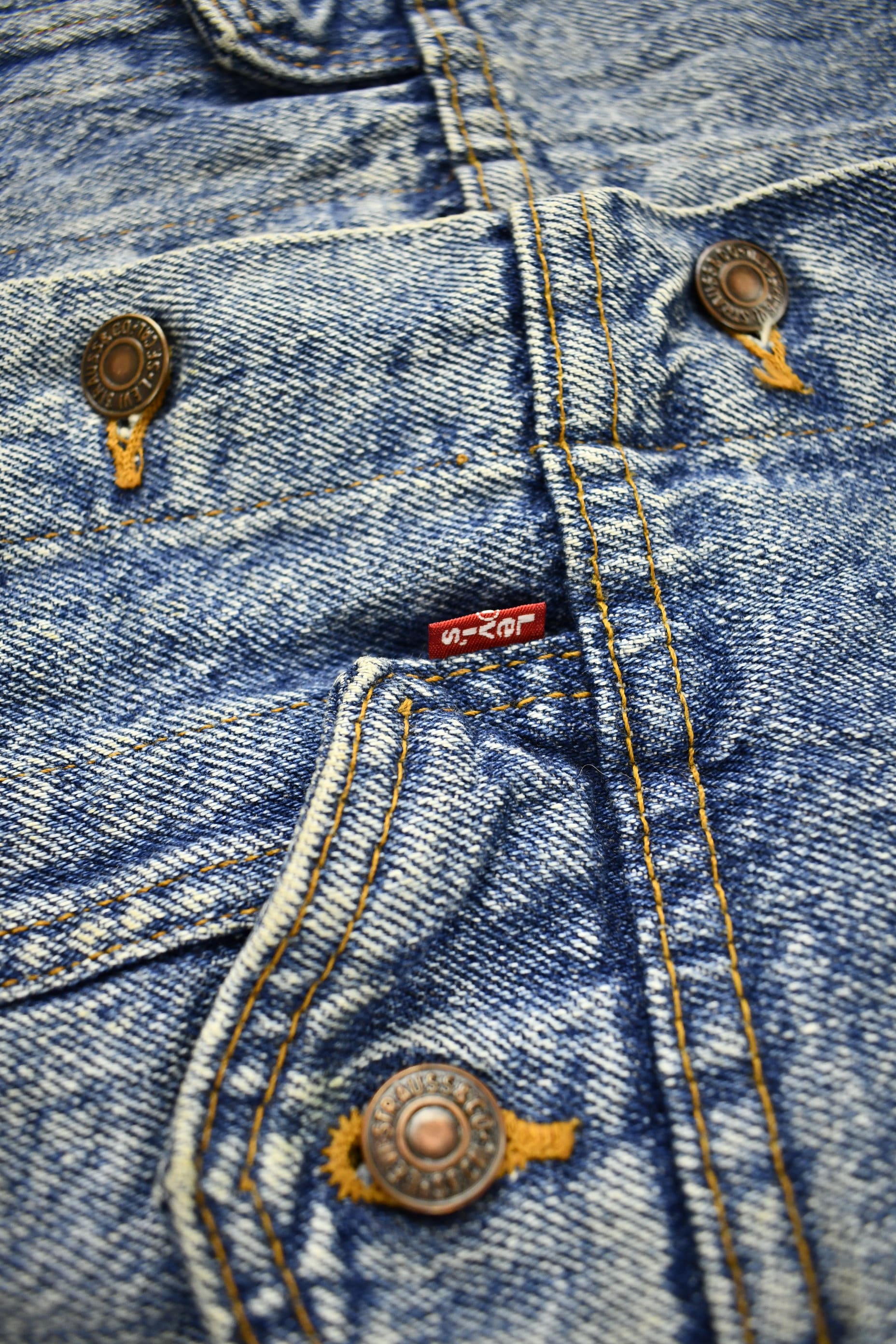 Vintage 1990s Levi's Red Tab Denim Jean Jacket