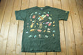 Vintage 1995 Insect Theme Graphic T-Shirt