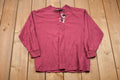 Vintage 1990s Disney Embroidered Mickey Mouse Henley
