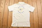 Vintage 1990s West Virginia Travel Themed Collard Shirt