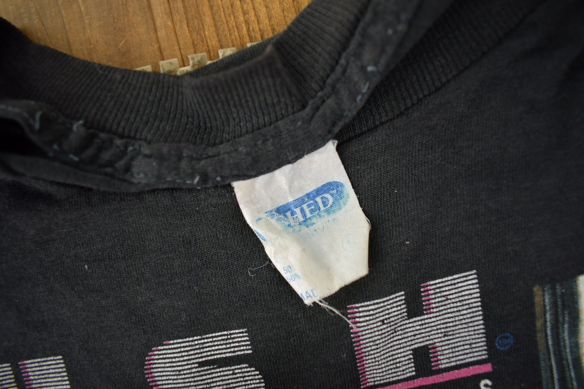 Vintage 1985 Rush Power Windows Tour Single Stitch Band T-shirt Made in USA