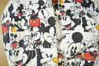 Vintage 1990s Disney Mickey Mouse All Over Print Reversible Jacket Youth XL  90s Cartoon  Streetwear