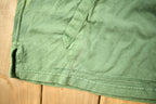 Vintage 1990s Polo Ralph Lauren Quarter Button Green Sweatshirt