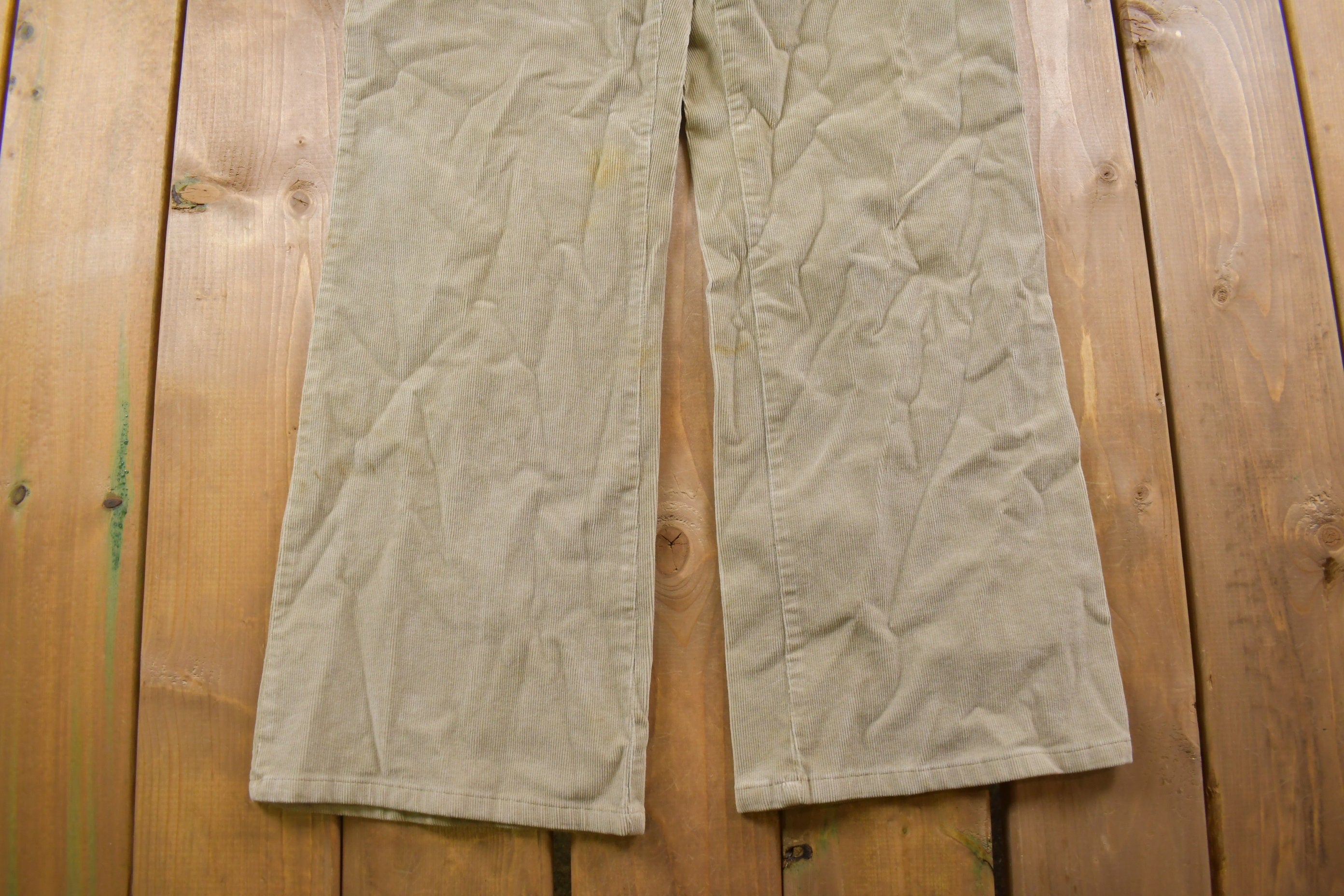 Vintage 1990's Sonoma Boot Cut Corduroy Pants 34 x 29