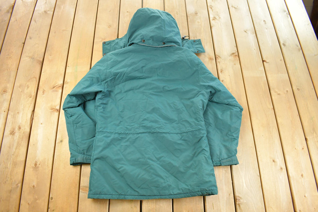Vintage 1990s L.L. Bean Parka Hooded Jacket Men's Medium/ Outdoors / Insulated Coat / Streetwear / Athleisure / Hiking / Ski Jacket