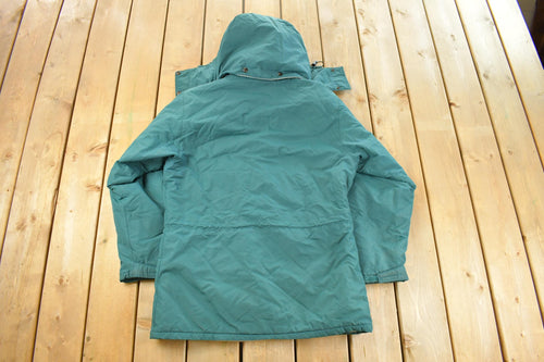 Vintage 1990s L.L. Bean Parka Hooded Jacket Men's Medium