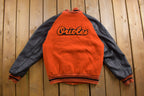 Vintage 1990s Meca Orioles Varsity Jacket