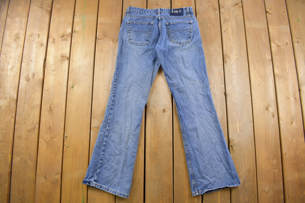 Vintage 1990s L.E.I Blue Denim Flared Jeans 30 x 30