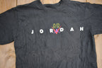 Vintage 1990s Nike Air Jordan Dream it Do it Spike Lee Grey Tag Graphic T-Shirt