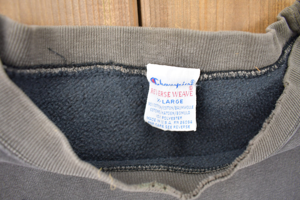 Vintage 1990s Champion Reverse Weave Embroidered Crewneck Sweatshirt