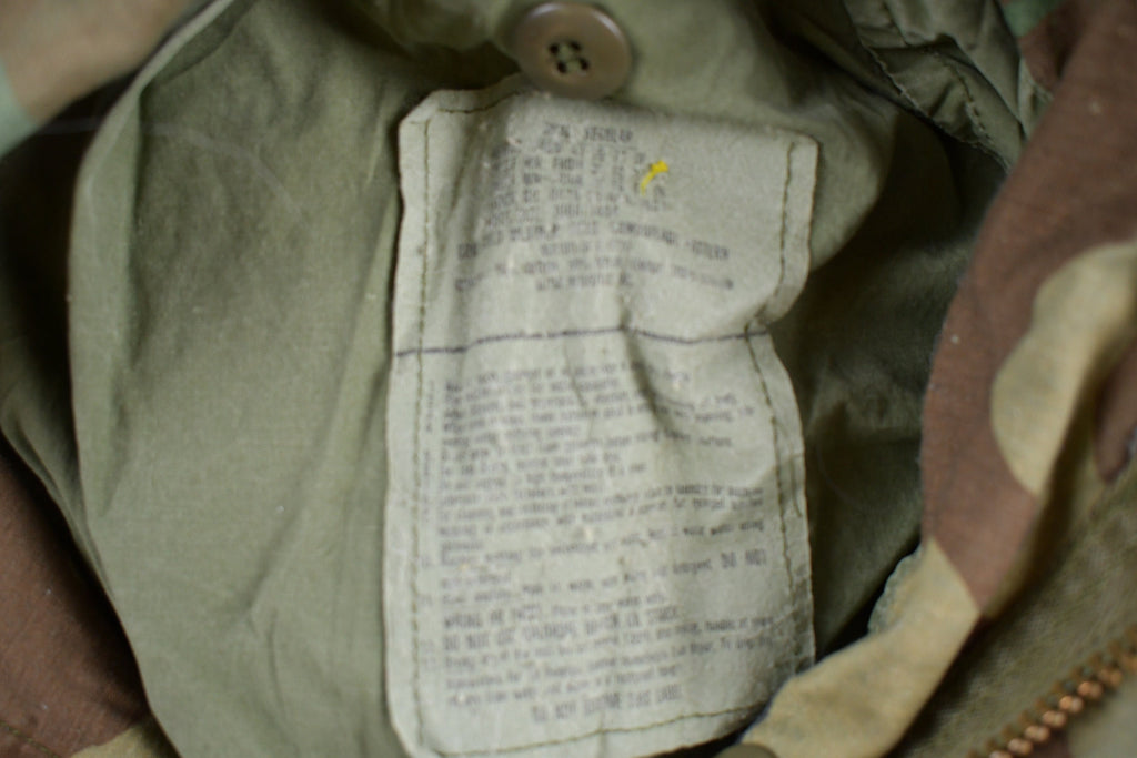 Vintage 1990s Army Military Field Jacket