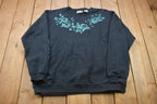 Vintage 1990s Originals Floral Crewneck Sweatshirt