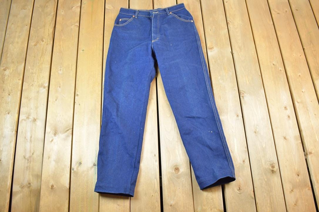 Vintage 1970s Lee Denim Jeans Size 32 x 29