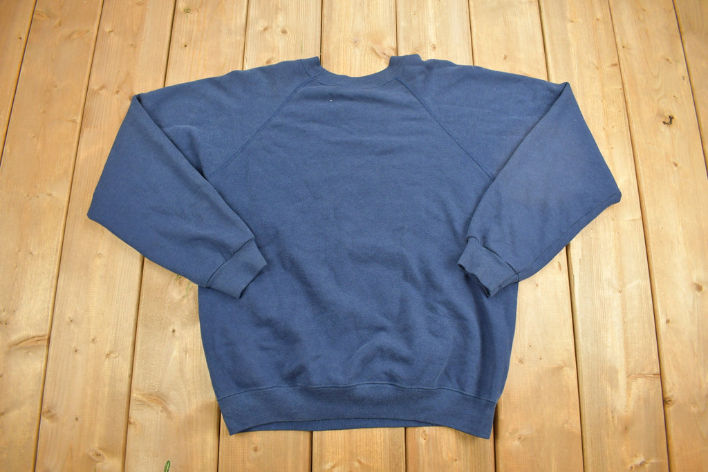 Vintage 1980s Floral Bouquet Theme Hanes Crewneck Sweater