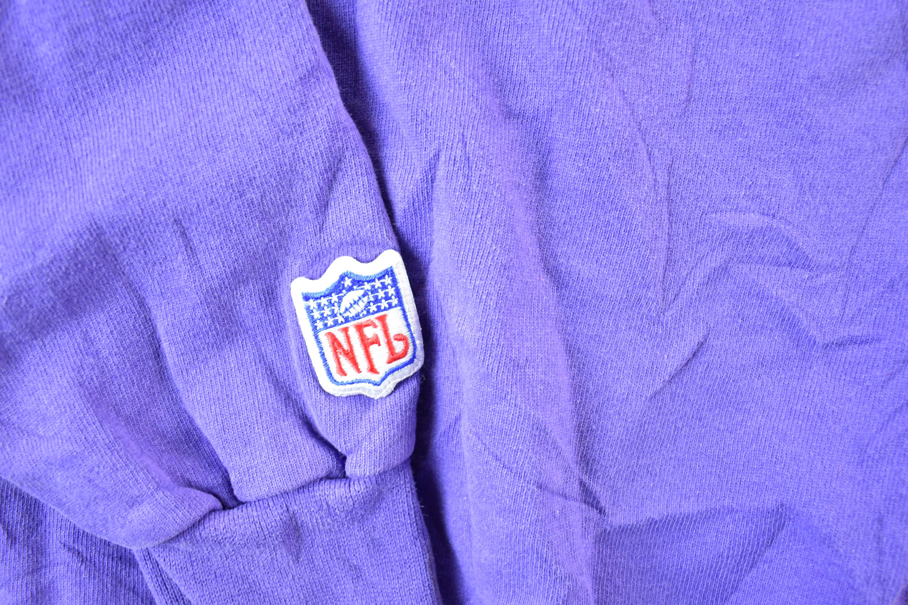 Vintage 1990s Champion Minnesota Vikings NFL Crewneck Sweatshirt Mens L
