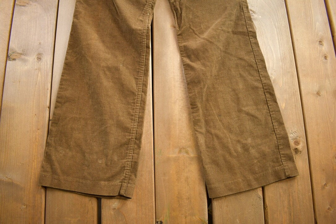 Vintage 1970s Levi's Corduroy Pants Size 34x32