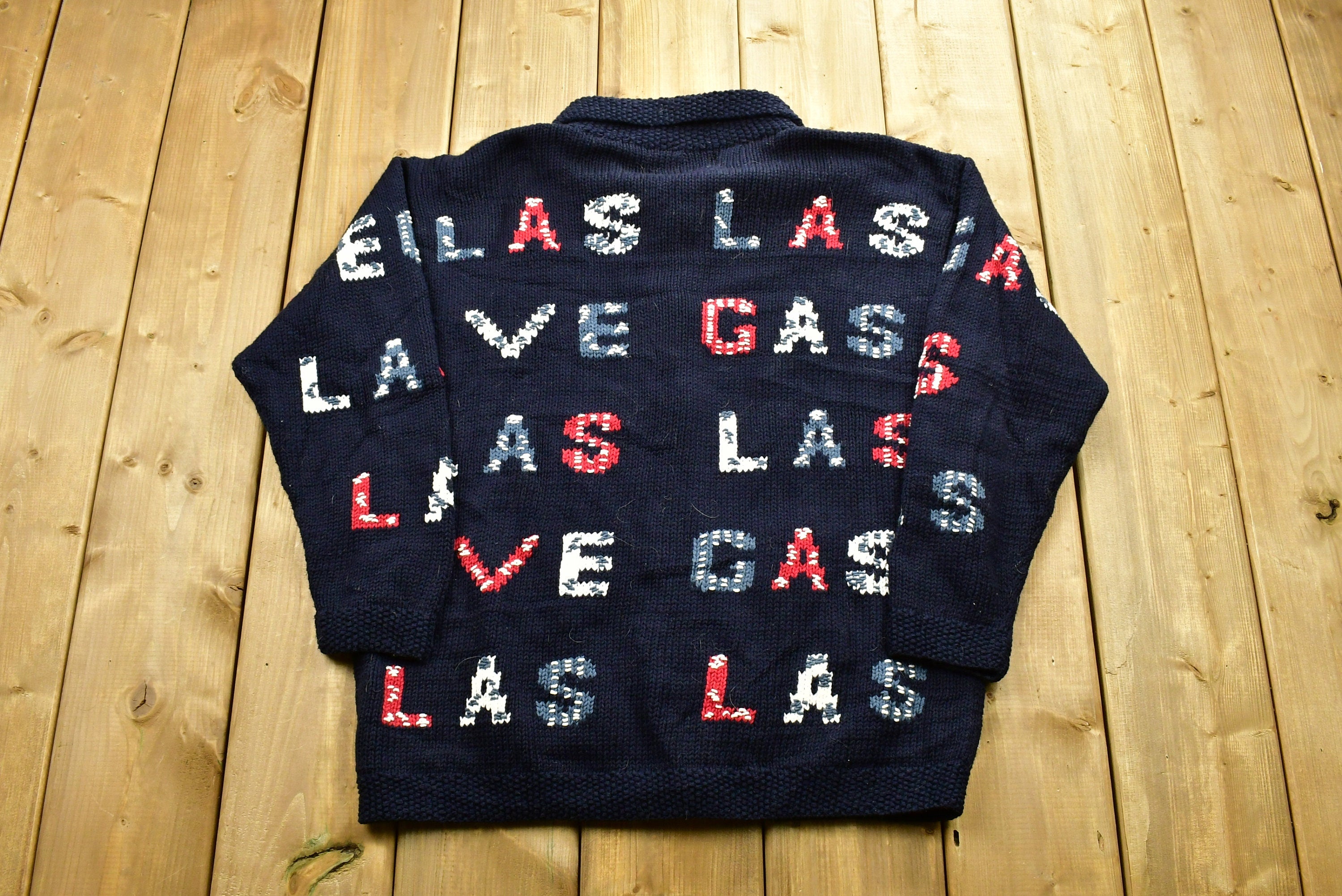 Vintage 90's Las Vegas Knitted Sweater