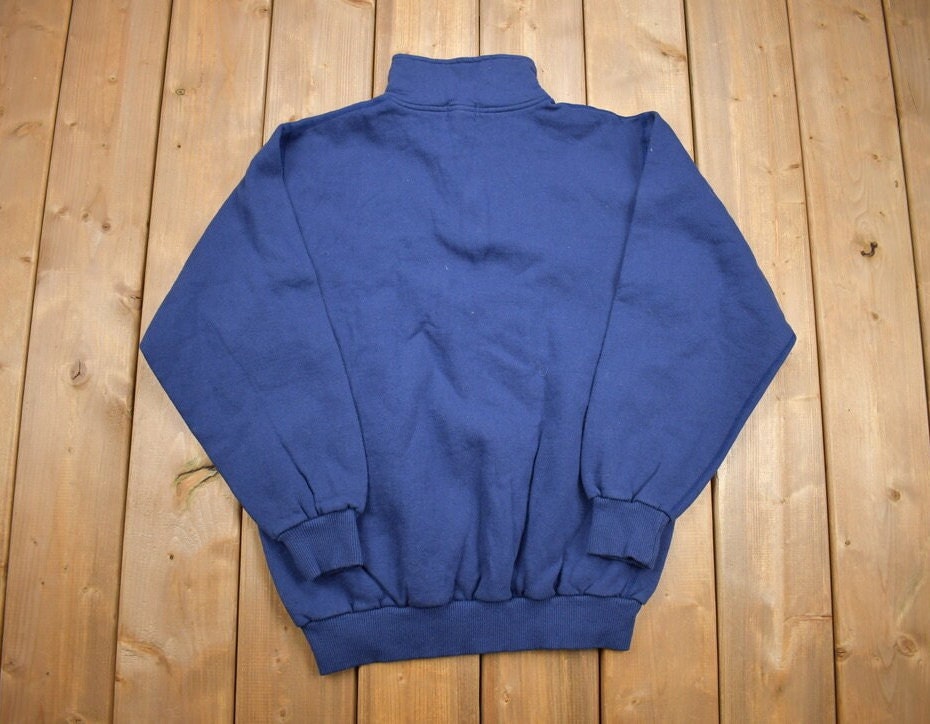 Vintage 1990s 'Island Beach Co' Quarter Zip Sweatshirt