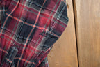 Vintage 1990s Plaid Flannel Button Up Shirt