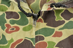Vintage 1980s MWG Duck Camo Canvas Hunting Jacket Men's Small