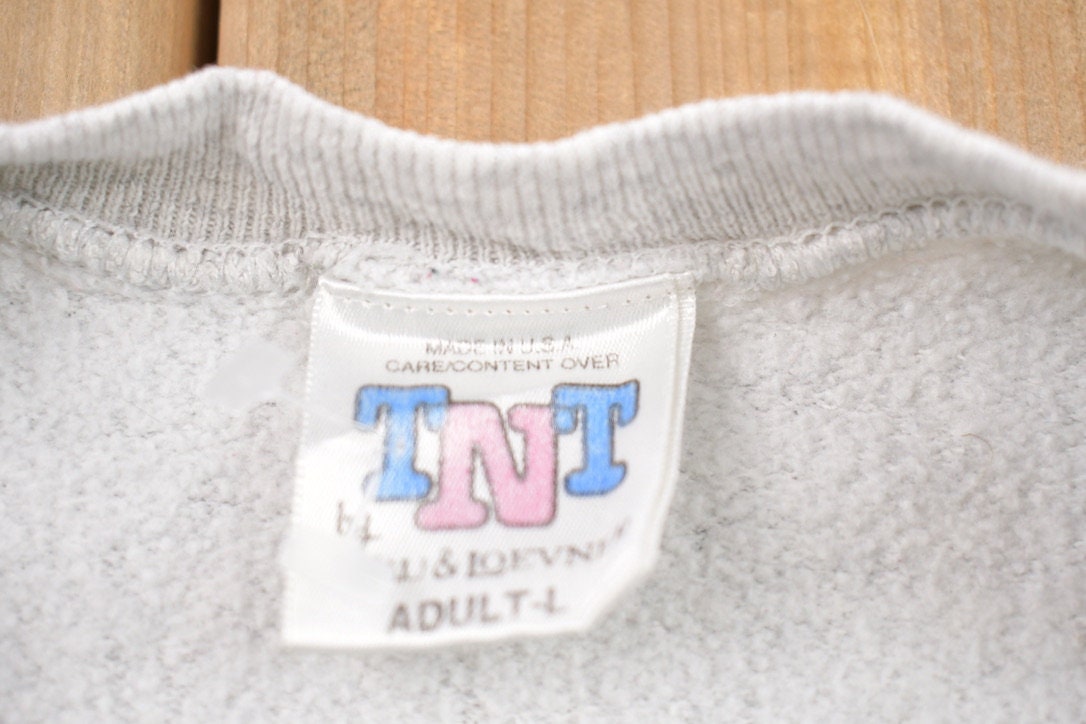 Vintage 1990s Fighting Irish University Of Notre Dame Collegiate Crewneck