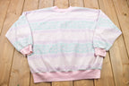 Vintage 1990s Shipping Out V-Neck Crewneck Sweatshirt