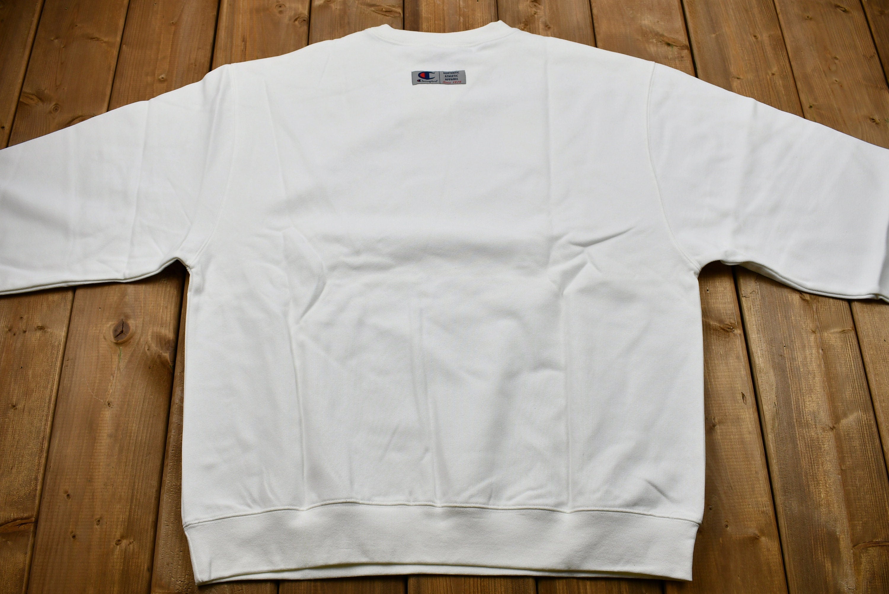 Vintage Deadstock Blank White Champion Sweatshirt