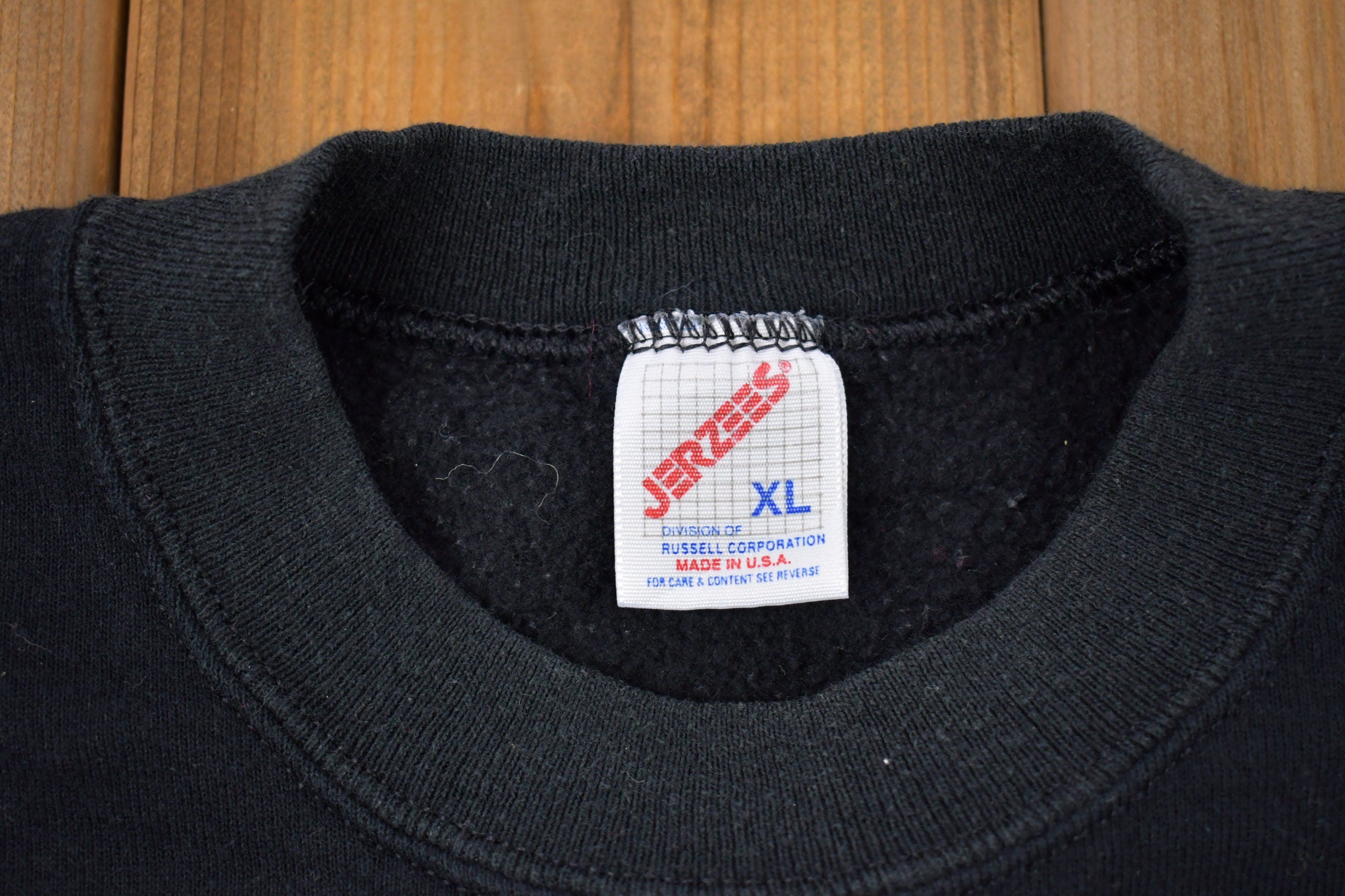 Vintage 1990s Fall Pumpkin Made In USA Autumn Crewneck Sweatshirt