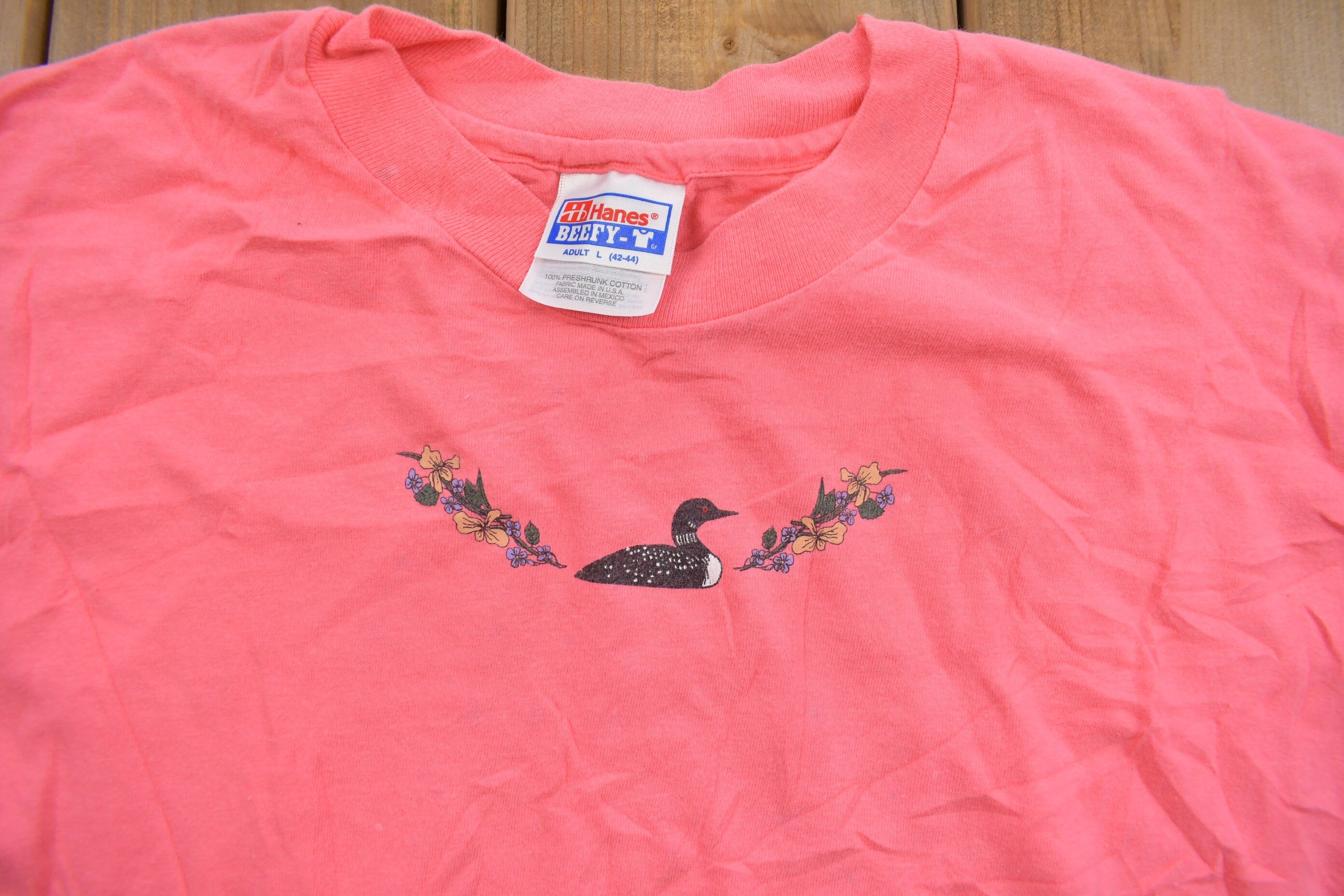 Vintage 1990s Hanes Loon Graphic T Shirt