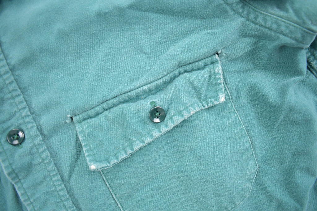 Vintage 1990s LL Bean Chamois Cloth Shirt