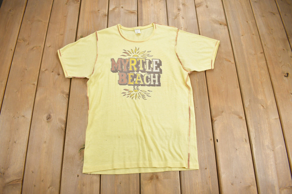 Vintage 1970s Myrtle Beach Souvenir T Shirt