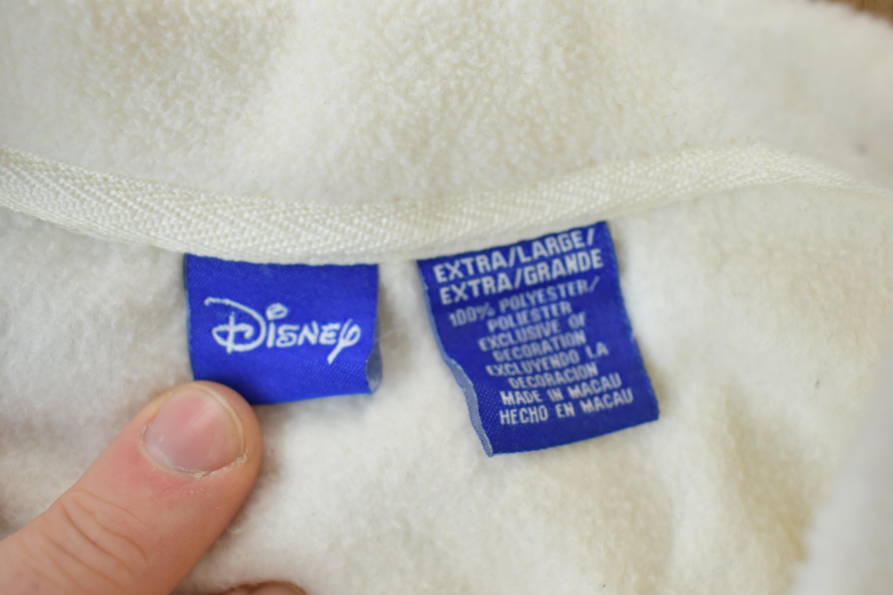 Vintage 1990s Pooh Bear Fleece Disney Crewneck