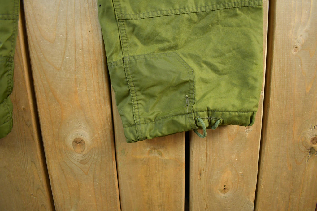 Vintage 1998 Army Military Green Combat Trousers Size 33 x 30