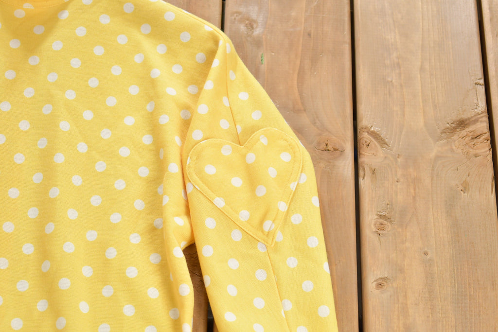 Vintage 1970s Polka Dot Maxi Dress