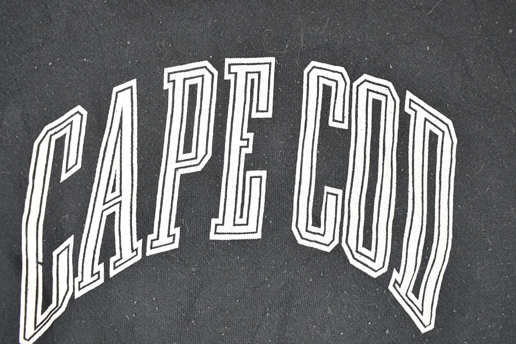 Vintage 1990s Cape Cod Logo 7 Graphic Print Crewneck Sweatshirt Men's L