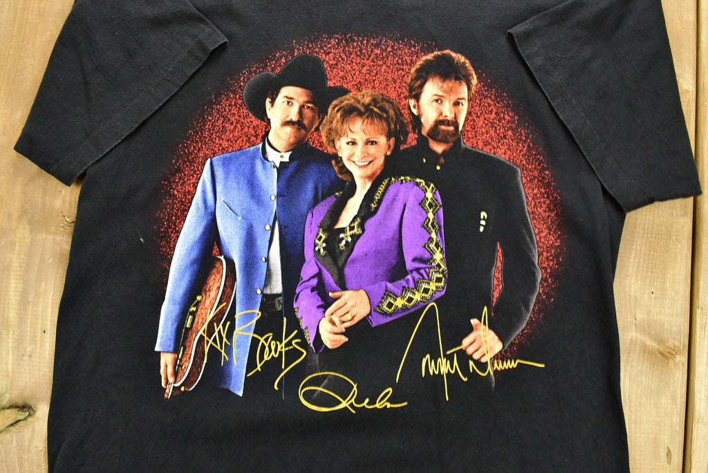 Vintage 1990s Brooks & Dunn Country Music Band Tour T-shirt