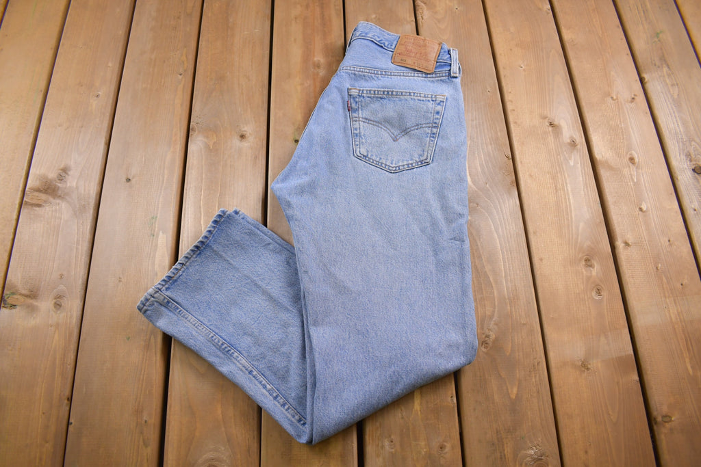 Vintage 1990s Levi's 501 Red Tab Jeans Size 34 x 29