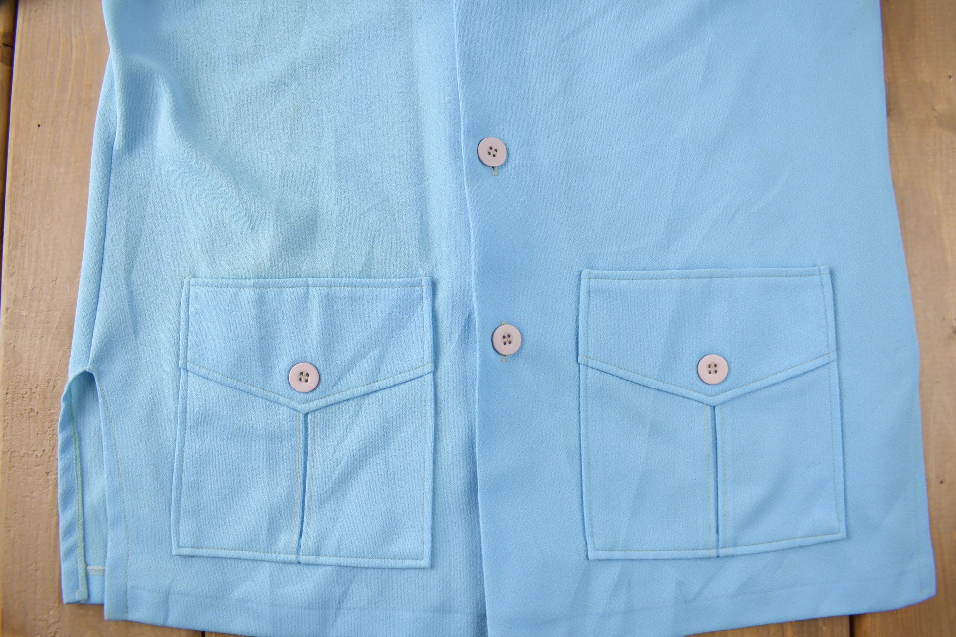 True Vintage 1970s Big Yank Permanent Press Button Up Shirt