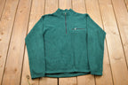 Vintage 1990s REI Quarter Zip Fleece Sweater