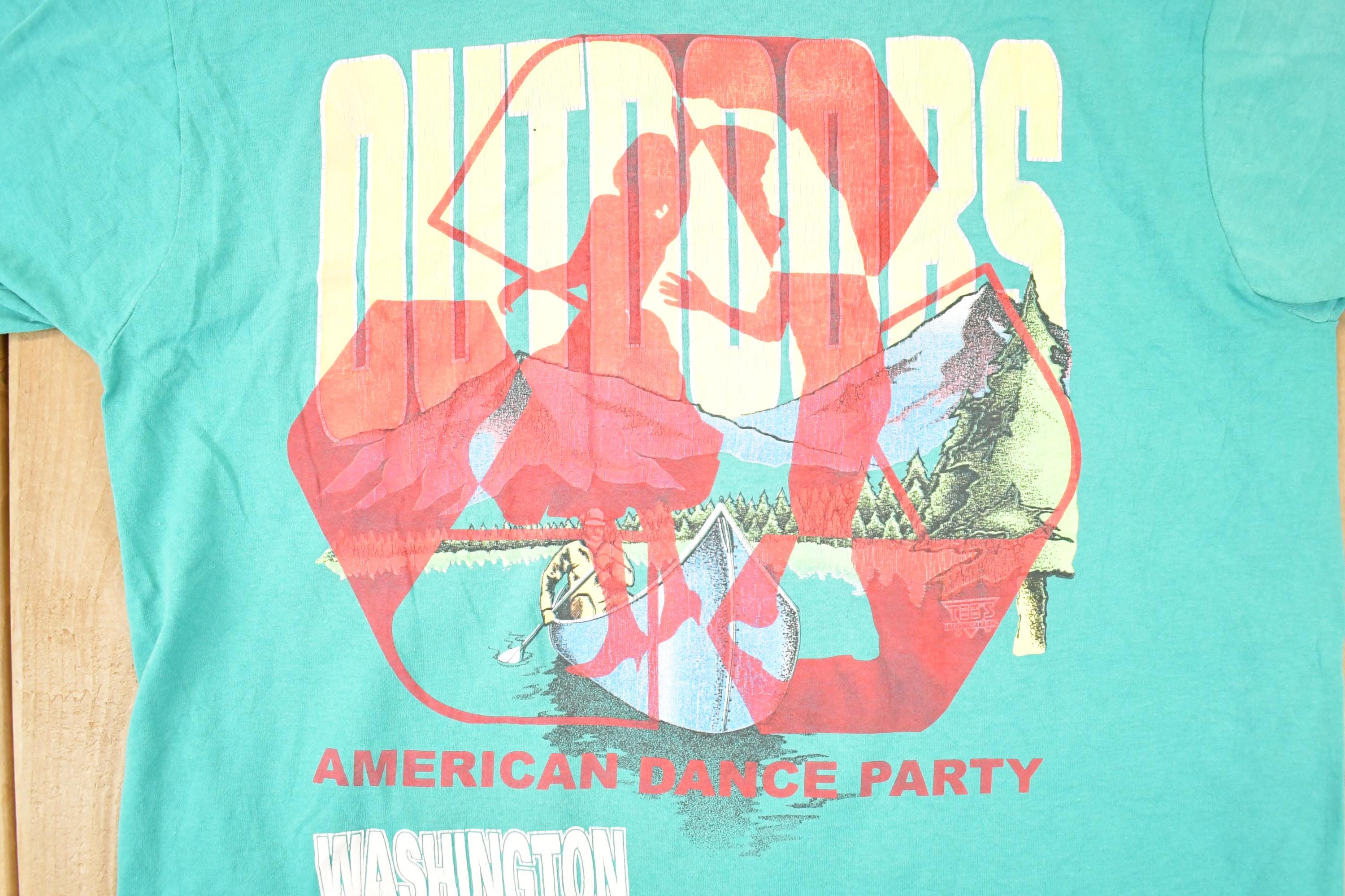 Vintage 1990s Washington Outdoor Dance Festival Souvenir T-Shirt Men's L