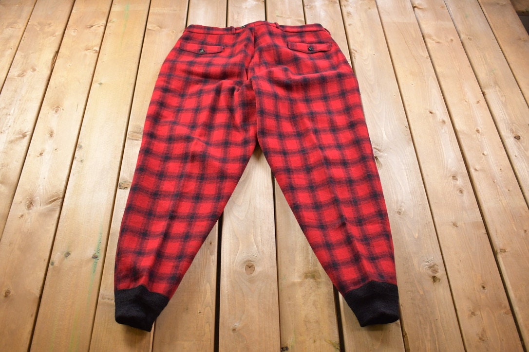 Vintage 1990s Woolrich Buffalo Plaid Set